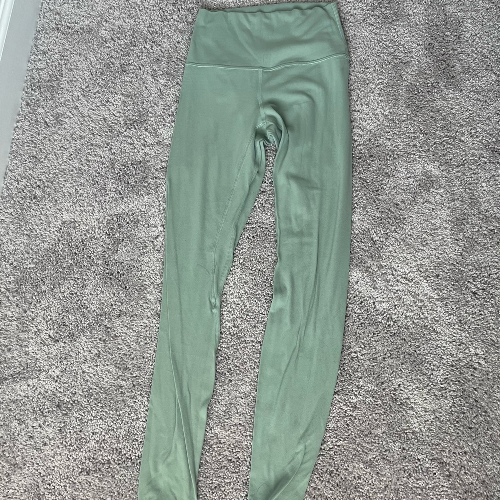 Lululemon Align leggings mint green size 4